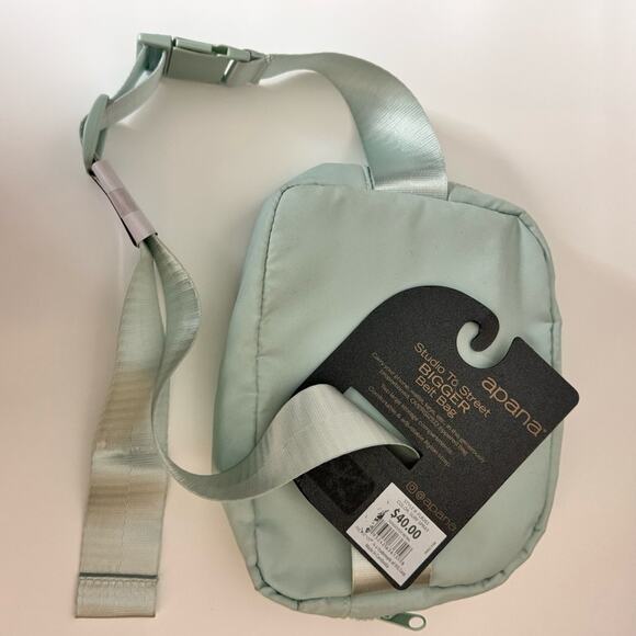 Apana Studio To Street Bigger Convertible Fanny Pack Sling Belt Bag NWT - Picture 7 of 12